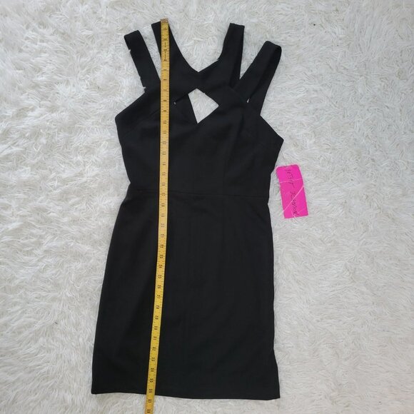 NWT Betsey Johnson Black Dress - Size 6 - Picture 6 of 11